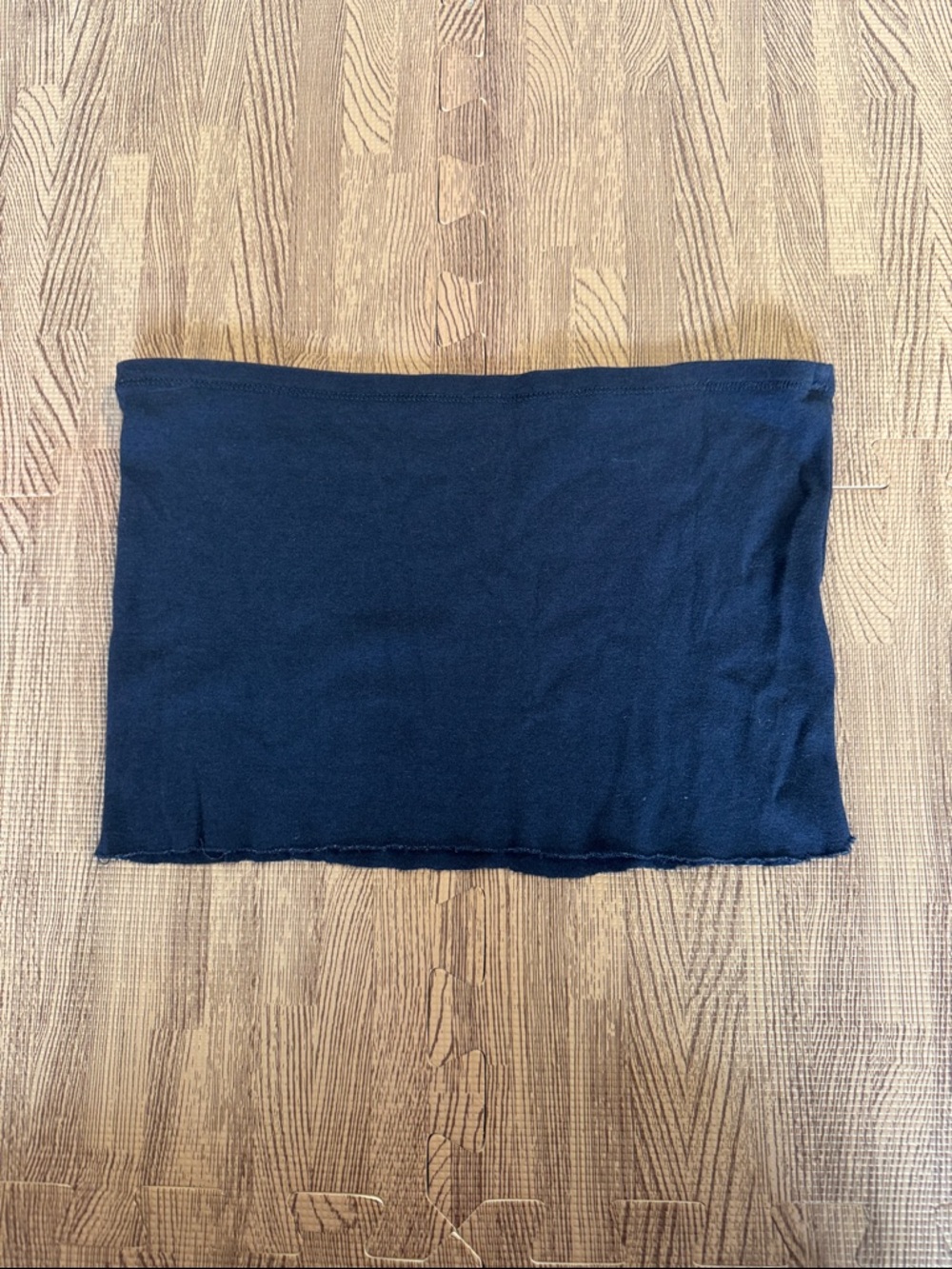 NAVY CROPPED TANK TOP SIZE SMALL